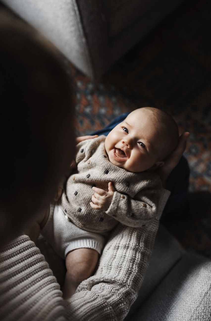 Bebê sorrindo